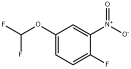 4-(Difluoromethoxy)-1-fluoro-2-nitro-benzene Structure