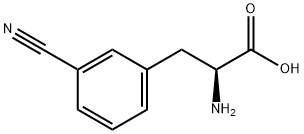 L-3-Cyanophenylalanine 구조식 이미지