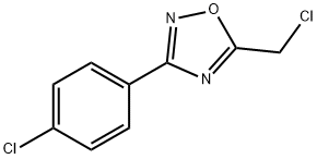 5-(хлорметил)-3-(4-хлорфенил)-1,2,4-оксадиaзол структурированное изображение
