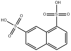 NAPHTHALENE-1,7-DISULFONIC ACID 구조식 이미지