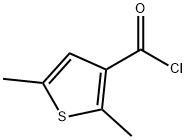 2,5-DIMETHYLTHIOPHENE-3-CARBONYL CHLORIDE Structure