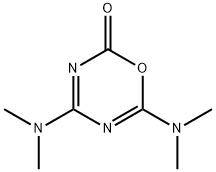 2H-1,3,5-Oxadiazin-2-one,  4,6-bis(dimethylamino)- Structure