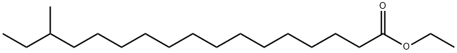 15-Methylheptadecanoic acid ethyl ester Structure