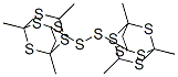 3,3'-Dithiobis(1,5,7-trimethyl-2,4,6,8,9-pentathiaadamantane) Structure