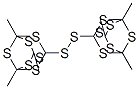 1,1'-Dithiobis(3,5,7-trimethyl-2,4,6,8,9,10-hexathiaadamantane) Structure