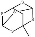 3-Methyl-2,4,6,8,9-pentathiaadamantane Structure