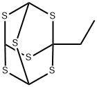 1-Ethyl-2,4,6,8,9,10-hexathiaadamantane Structure