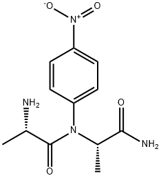 H-ALA-ALA-PNA Structure