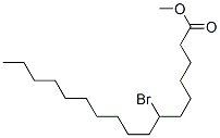 7-Bromoheptadecanoic acid methyl ester Structure