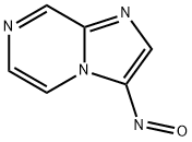 Imidazo[1,2-a]pyrazine, 3-nitroso- (9CI) Structure