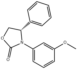 (S)-3-(3-METHOXYPHENYL)-4-PHENYLOXAZOLIDIN-2-ONE Structure