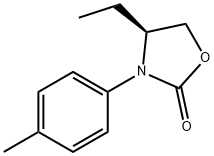 (S)-4-ETHYL-3-P-TOLYLOXAZOLIDIN-2-ONE 구조식 이미지