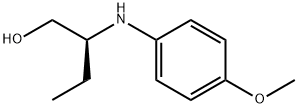 (S)-2-(4-METHOXYPHENYLAMINO)BUTAN-1-OL Structure