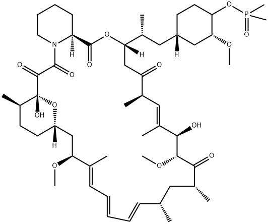 42-(Dimethylphosphinate)rapamycin 구조식 이미지