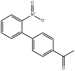 1-(2'-nitro[1,1'-biphenyl]-4-yl)ethan-1-one Structure