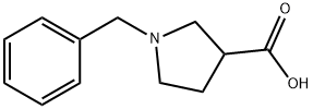 N-Benzyl-3-pyrrolidinecarboxylic acid 구조식 이미지