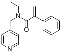 N-ETHYL-N-(4-PICOLYL)ATROPAMIDE Structure