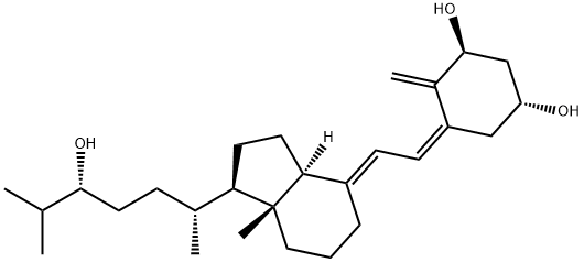 Tacalcitol 구조식 이미지