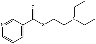 2-diethylaminoethylsulfanyl-pyridin-3-yl-methanone Structure