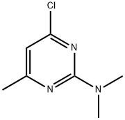 4-chloro-N,N,6-trimethylpyrimidin-2-amine  구조식 이미지