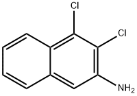 3,4-디클로로-2-나프탈렌아민 구조식 이미지