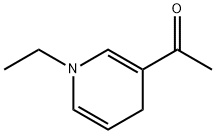 Ethanone, 1-(1-ethyl-1,4-dihydro-3-pyridinyl)- (9CI) 구조식 이미지