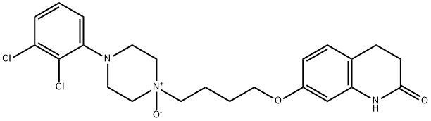 Aripiprazole N1-Oxide 구조식 이미지