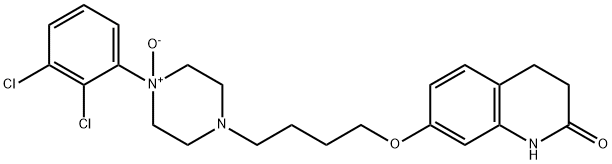 아리피프라졸N4-옥사이드 구조식 이미지