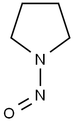 1-Nitrosopyrrolidine-d4 Structure