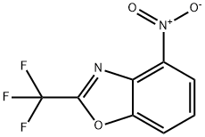4-NITRO-2-(TRIFLUOROMETHYL)BENZO[D]OXAZOLE 구조식 이미지