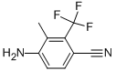 4-AMINO-3-METHYL-2-(TRIFLUOROMETHYL)BENZONITRILE Structure