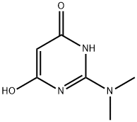 2-(디메틸아미노)-4,6-피리미딘디올 구조식 이미지