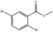 Метил 2,5-dibromobenzoate структурированное изображение