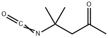 2-펜타논,4-이소시아네이토-4-메틸-(9CI) 구조식 이미지