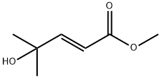 methyl (E)-4-hydroxy-4-methylpent-2-en-1-oate Structure