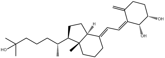 4α,25-Dihydroxy VitaMin D3 구조식 이미지