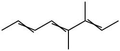 3,4-Dimethyl-2,4,6-octatriene Structure