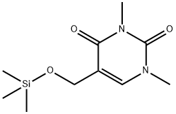 1,3-Dimethyl-5-[(trimethylsiloxy)methyl]-2,4(1H,3H)-pyrimidinedione Structure