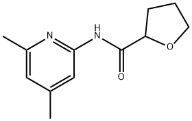 2-Furancarboxamide,N-(4,6-dimethyl-2-pyridinyl)tetrahydro-(9CI) Structure