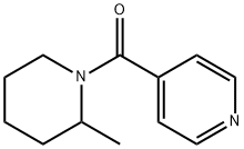 Piperidine, 2-methyl-1-(4-pyridinylcarbonyl)- (9CI) Structure