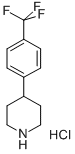 4-(4-(TRIFLUOROMETHYL)PHENYL)PIPERIDINE HYDROCHLORIDE 구조식 이미지