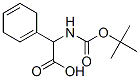 alpha-[[(1,1-dimethylethoxy)carbonyl]amino]cyclohexa-1,4-diene-1-acetic acid Structure