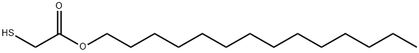 tetradecyl mercaptoacetate Structure