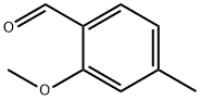 2-methoxy-4-methyl-benzaldehyde 구조식 이미지