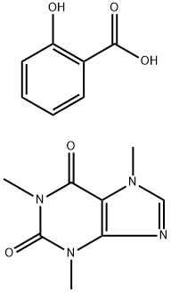 카페인살리실레이트 구조식 이미지