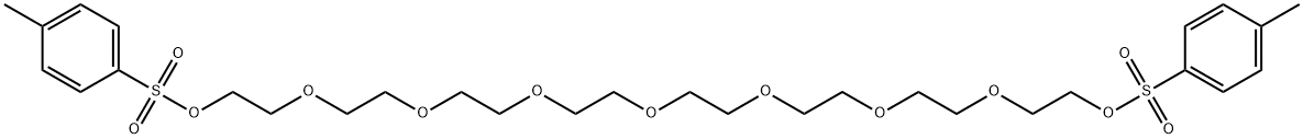 Octaethylene glycol  di(p-toluenesulfonate) Structure