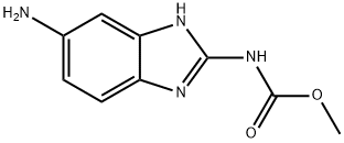 Carbamic acid, N-(6-amino-1H-benzimidazol-2-yl)-, methyl ester Structure