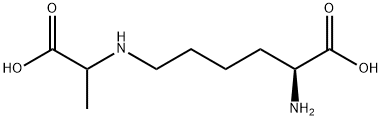 (2S,1’R)/(2S,1’S)-2-Amino-6-(1′-carboxy-ethylamino)-he크산산 구조식 이미지
