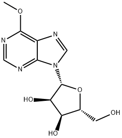 6-METHOXYPURINE RIBOSIDE Structure