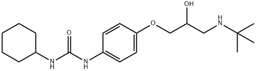 Talinolol Structure